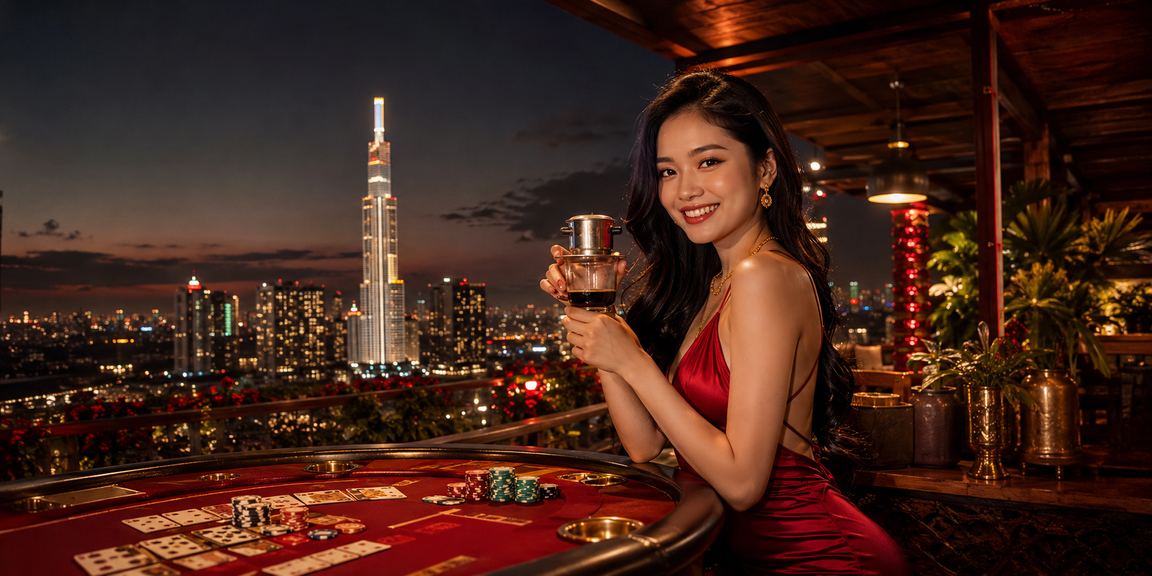 Người dùng TP.HCM chơi Baccarat kl9 tại quán cà phê